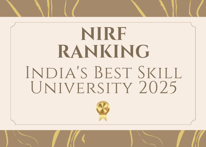 NIRF Rankings for India's Best Skill University 2025
